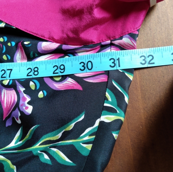 Bob Mackie Silk Tropical Print Twinset - Picture 12 of 12